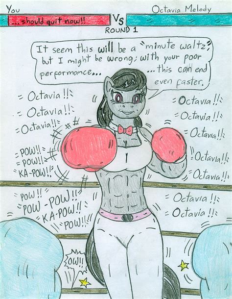 Boxing You Vs Octavia Melody By Jose Ramiro On Deviantart