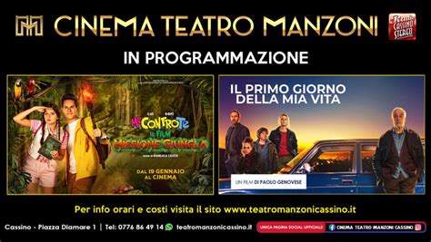 Cassino Nuova Grande Programmazione Al Cinema Teatro Manzoni Roma E