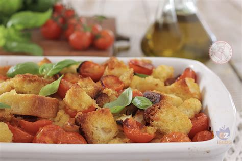 Pane E Pomodori Al Forno Ricetta Contorno O Antipasto Facile