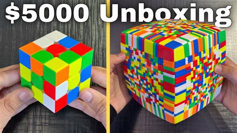 1x1 - 21x21 Rubik’s Cubes Unboxing - YouTube