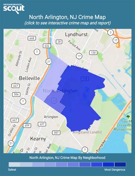 North Arlington 07031 Crime Rates And Crime Statistics Neighborhoodscout