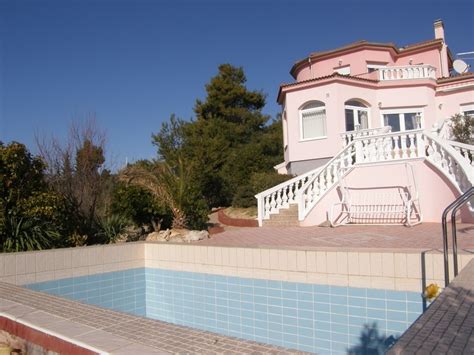 Vodice Dalmatien Möblierte Villa mit Pool und Meerblick