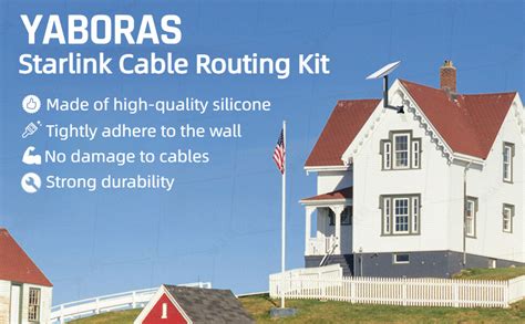 Amazon Starlink Cable Routing Kit For Inch Wall Hole And