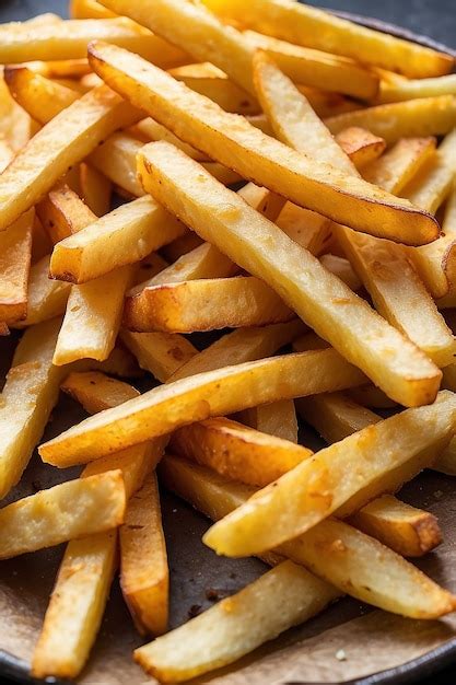 Premium Photo Crispy Golden French Fries