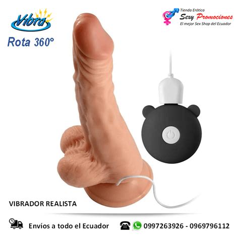 Vibrador Realista Recargable Rotaci N Sexypromociones Tienda Sex