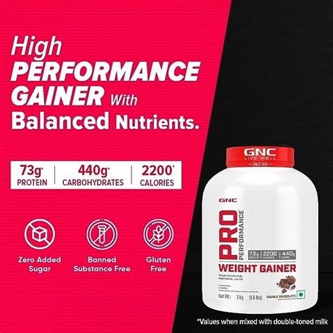 Gnc Pro Performance Weight Gainersmass Gainers