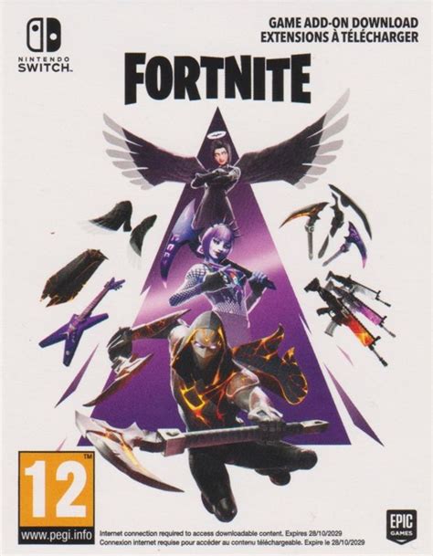 Fortnite Darkfire Bundle 2019 Nintendo Switch Box Cover Art Mobygames