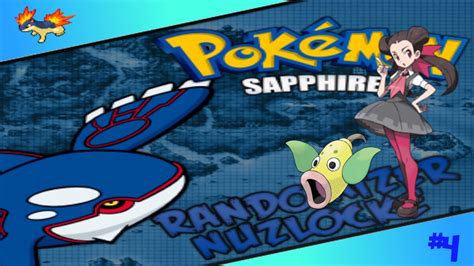 Pokemon Sapphire Randomizer Nuzlocke Part 4 The First Gym YouTube