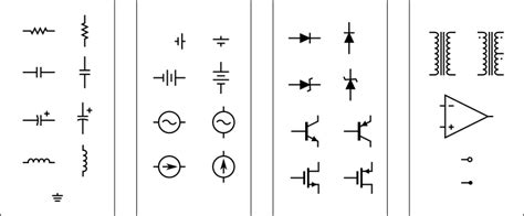 Circuit Symbols I - Openclipart