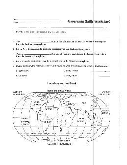 World Geography Worksheets – TheWorksheets.CoM – TheWorksheets.com ...