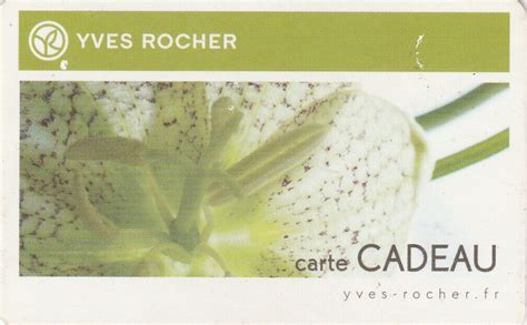 CARTE CADEAU YVES ROCHER FRANCE Gift Card EBay