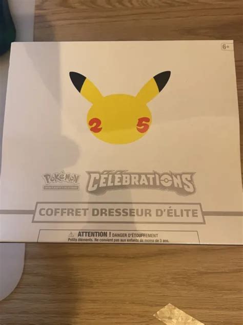 Coffret Dresseur Delite Etb Pokemon Celebarations Ans Fr Scell