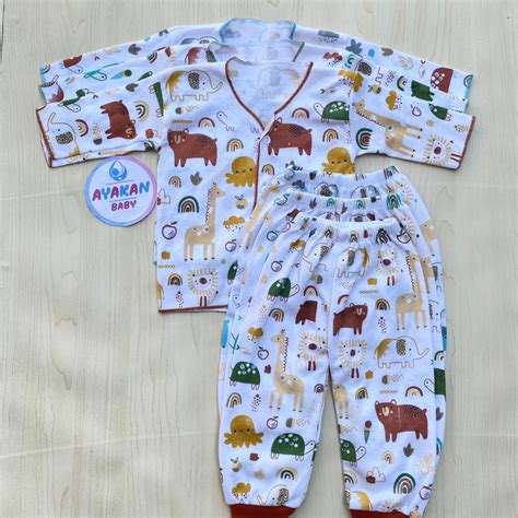 Jual AYAKAN BABY 3 Pcs Baju Celana Panjang Bayi Baru Lahir Shopee