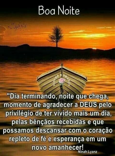 Mensagens De Boa Noite Obrigada Deus Por Mais Um Dia De Vida