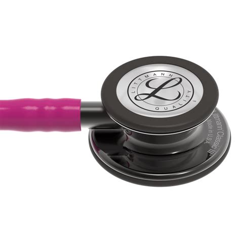 Estetoscópio 3m Littmann Classic Iii 5871 Framboesa Smoke Quallys