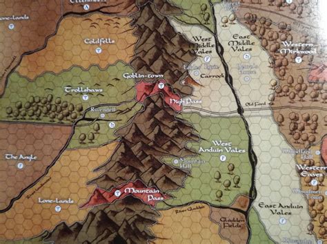 Adventures In Middle Earth Maps