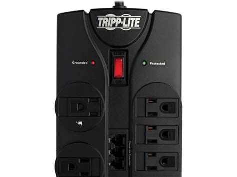 Tripp Lite Tlp1208teltv 8 Feet 12 Outlets 2880 Joules Tel Moden And Coaxial Protection