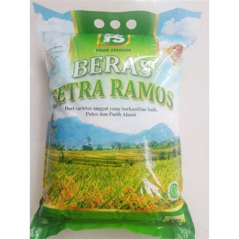 Jual Beras Sentra Ramos 5Kg Premium Shopee Indonesia