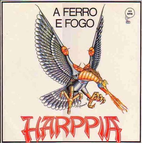 Harppia A Ferro E Fogo Cd Nacional Remasterizado Blizzard Records