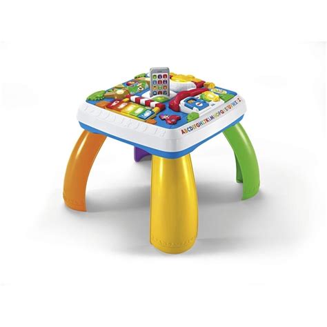 Fisher Price Lernspielzeug Lernspa Spieltisch Mit Licht Und Sound