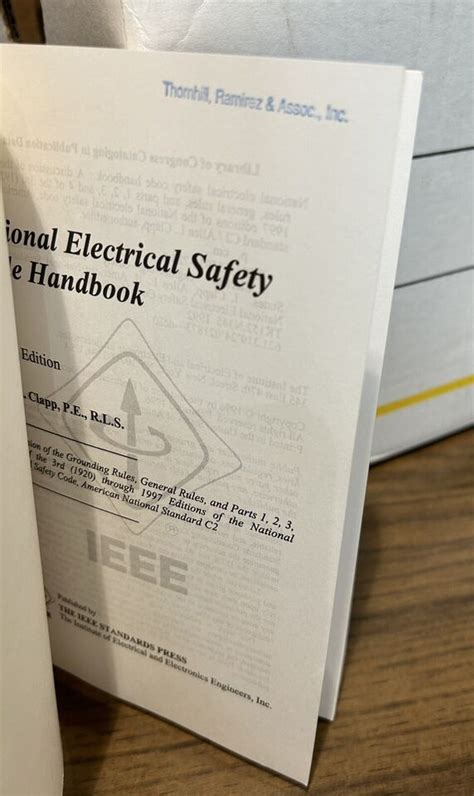 National Electrical Safety Code Handbook NESC A Discussion Of The