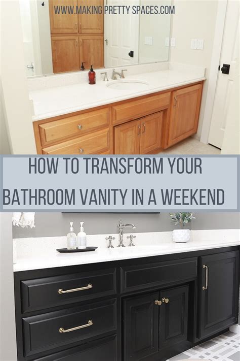 How To Transform Your Bathroom Vanity In A Weekend Artofit