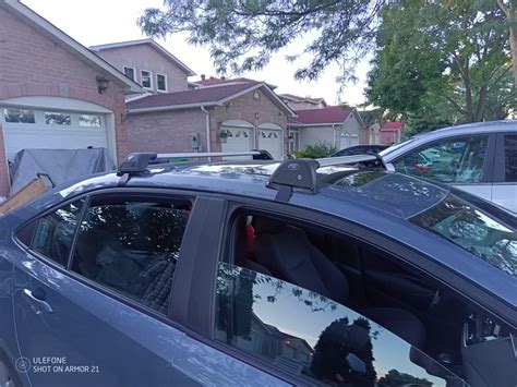 2019，2020 Toyota Corolla Bare Roof Rack Racktrip Canada Car Racks