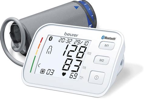 Beurer Bluetooth Upper Arm Blood Pressure Monitor 658 22 Amazon