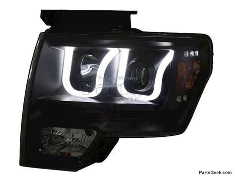 13 2013 Ford F150 Headlight Assembly Body Electrical Action Crash Alpharex Anzo Brock