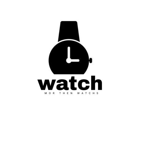 Watch Logo Template Postermywall