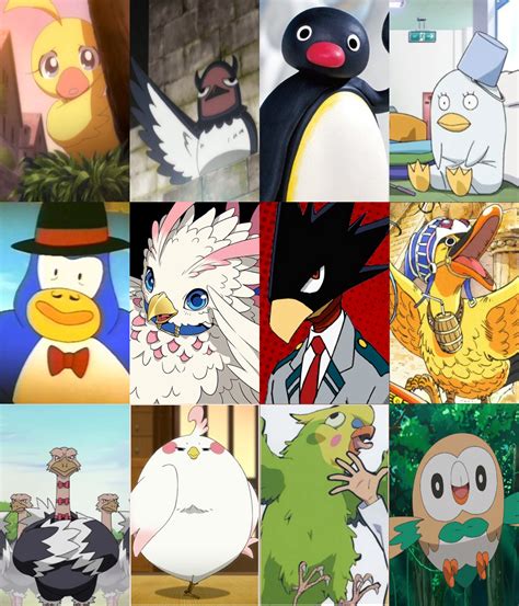 Discover 74+ bird anime characters - in.cdgdbentre