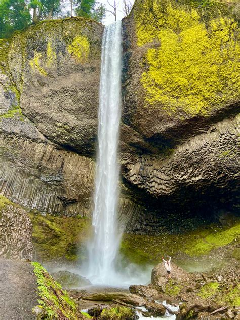 Latourell Falls Oregon Tails