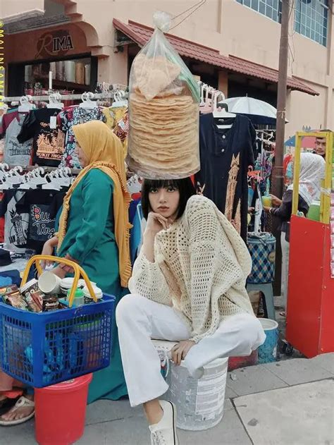 6 Editan Foto Jika Lisa Blackpink Punya Usaha Jualan Di Indonesia Ini Kocak Hot Liputan6