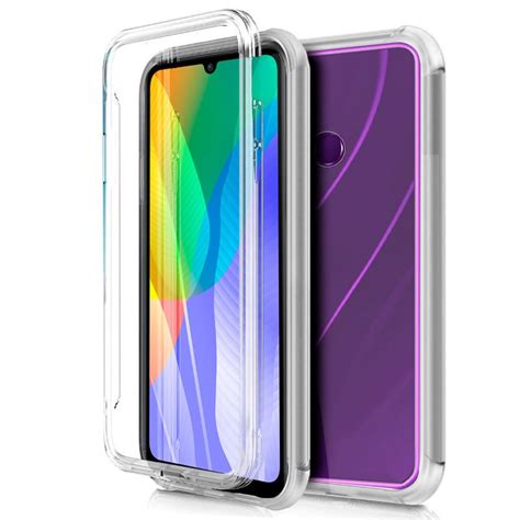 Funda Silicona 3D Huawei Y6p Transparente Frontal Trasera