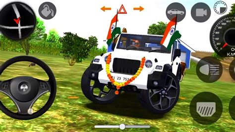 Dollar Song Sidhu Musewala Real Indian New Model White Thar Offroad