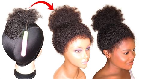 DIY Natural Hair Crochet Wig Tutorial Using Expression Ceres Natural