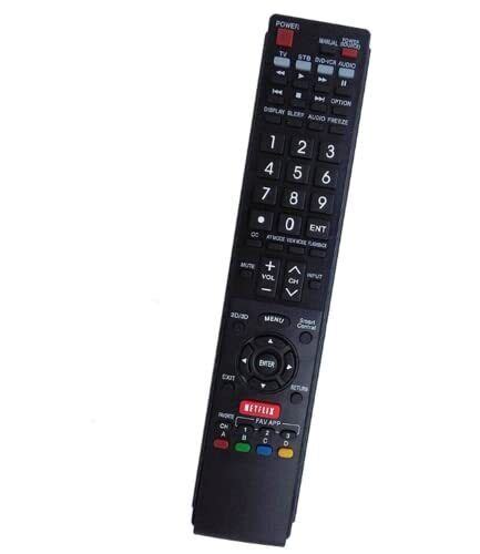 Gb Wjsa Remote Control Replace For Sharp Aquos Tv Remote Replacement