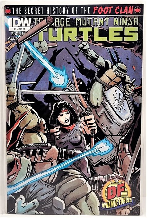 Teenage Mutant Ninja Turtles The Secret History Of The Foot Clan 1 Re Co3 Comics And Graphic