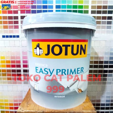 Jual Cat Dasar Tembok Exterior Interior Jotun Easy Primer Putih Kg