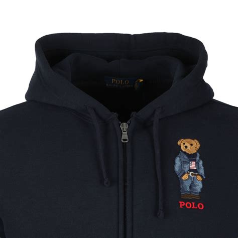 Polo Bear By Ralph Lauren Polo Bear Fleece Hoodie Oxygen Clothing