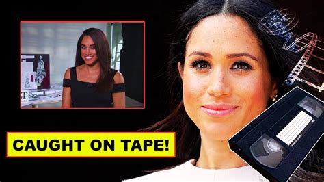 Caught On Tape Leaked Video Shows Meghan S Hideous True Face After