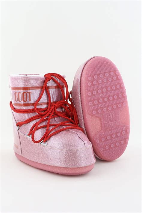 Moon Boot Laarzen Icon Low Glitter 14094400 Pink Marjon Snieders