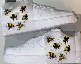 Nike Air Force 1 Bee Etsy