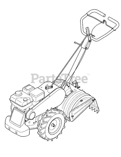 Craftsman 247 299321 21ab45m8799 Craftsman Tiller 2012 Sears