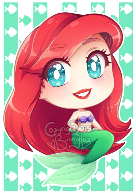 Chibi Ariel By Bunnyloz On Deviantart