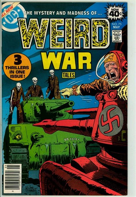 Weird War Tales Vf Comics Scary Comics Creepy Comics