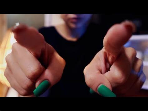 Asmr Up Close Hand Movements Mouth Sounds No Talking Face Touching