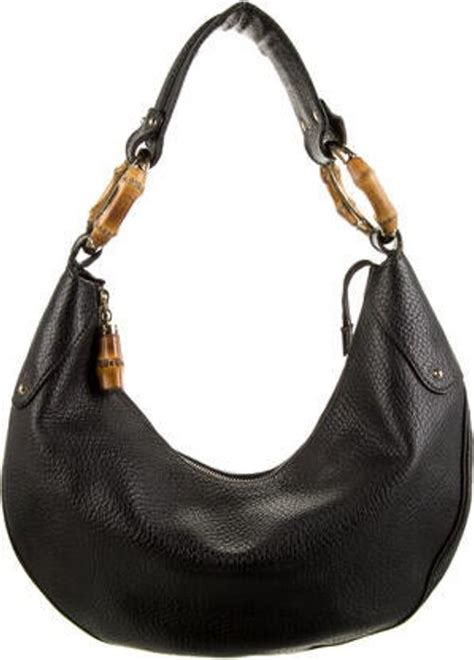 Gucci Bamboo Saddle Half Moon Hobo ShopStyle