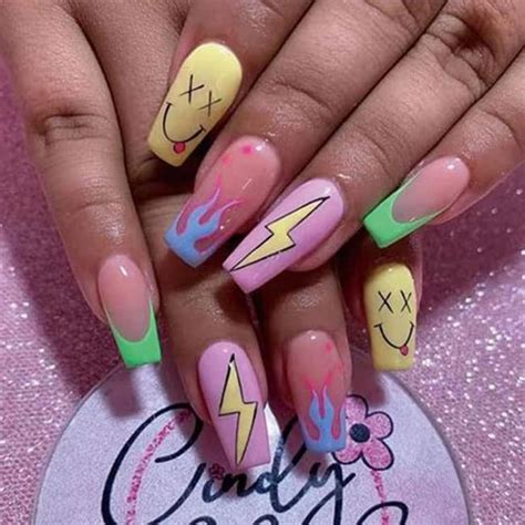 Bright Summer Nails For To Try In The Trend Spotter