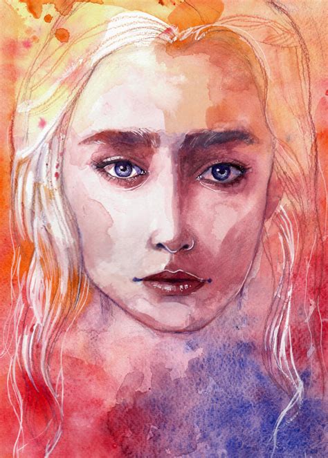 Daenerys Targaryen Emilia Clarke By Haniutek On Deviantart